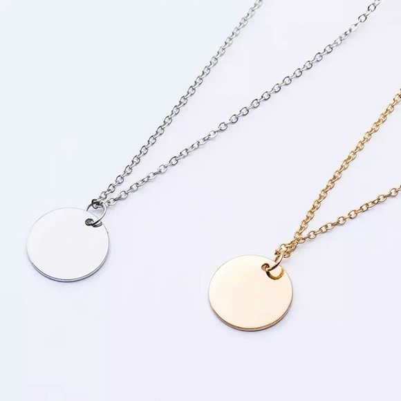 ♡ Single Coin ♡ Necklace - Picture 6 of 8